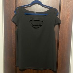 SHEIN Black cut out too